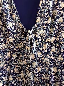 Floral Print Maxi Dress