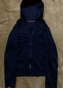 Tommy Hilfiger Navy Zip-Up Hoodie