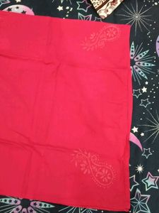 Vibrant Red Embroidered Kurta