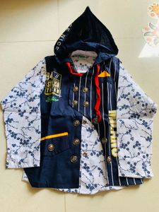Boy's Outfit: Hoodie and Jeans Set