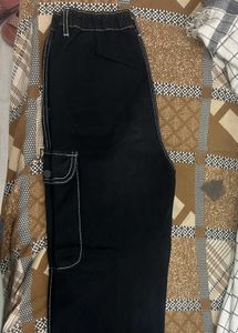 black cargo pants