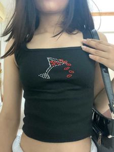 Sparkly Martini beadwork Crop Top