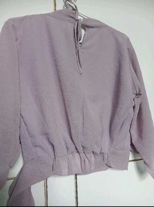 Vintage Lavender Floral Top