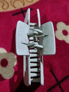 5 Pcs Stylish White Hair Claw Clip