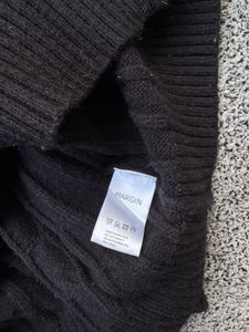 Black Cable Knit Sweater