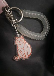 Cute wallet WITH A CAT KEYCHAIN