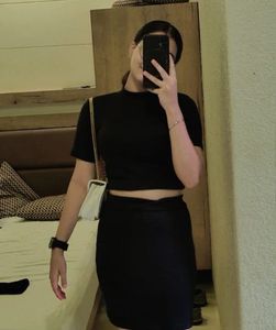 Chic Black Crood set