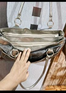 Stylish Patchwork Shoulder Bag