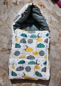 Cute Cloud Print Baby Sleeping Bag