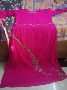 Beautiful Pink Ethnic Gown