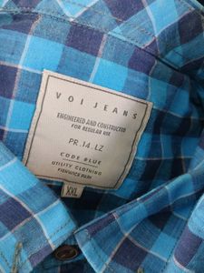 Blue Shaded Checks Shirts (Men's)