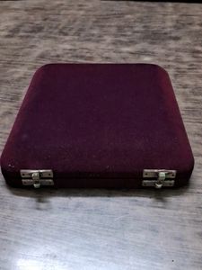 Vintage Velvet Jewelry Box