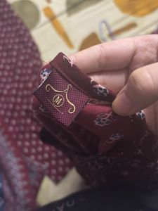 Maroon Printed Kurta Set