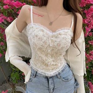Floral Lace Cami Top