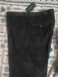 Men's Black Formal Trousers