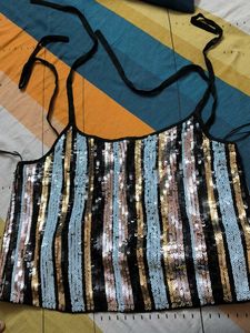 Sparkly Sequin Party Top