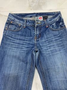 low rise bootcut jeans