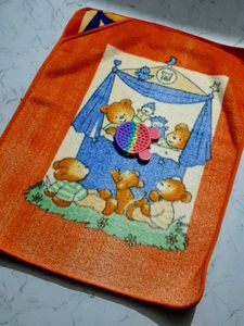 Cute Teddy Bear Play Blanket with freebies