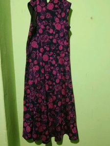 Stylish Floral Print Dress