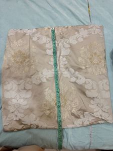 set of 2 pillow  Cover - Beige and red