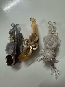 Set of 3 Decorative Hair Clips