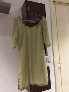 a very pretty patiala suit