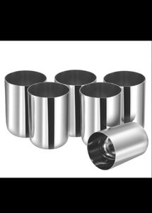 Stainless Steel Glass Set 6