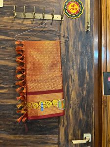 Pure silk Dupatta from Kerala Temple