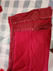 ✨ Exclusive Designer Saree with stiched blouse