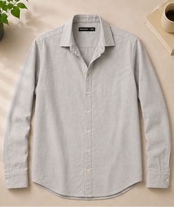 Men's Light Blue Button-Down Shirt