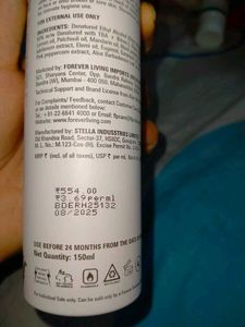 Desire by Forever Spray Deodorant
