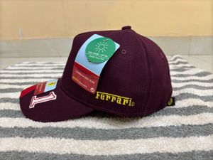Ferrari Premium Unisex Maroon Cap