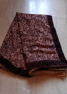 Beautiful Floral Print Saree