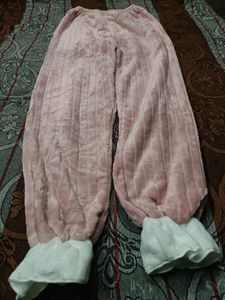 Cozy Pink Plush Nightgown