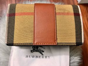 Burberry Dupe Check Clutch Bag