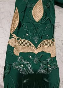 Emerald Green Embellished Kurta