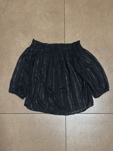 Sparkly Off-Shoulder Top