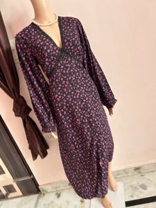 Floral Print Midi Dress