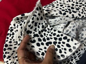 Dalmatian Print Blazer