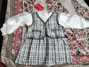 Chic Tweed Dress Set