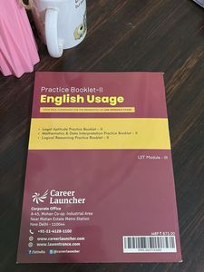 CL LST English Usage Practice Booklet