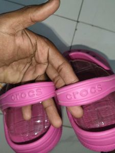Crocs Pink Clogs