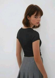 black every day Basic top