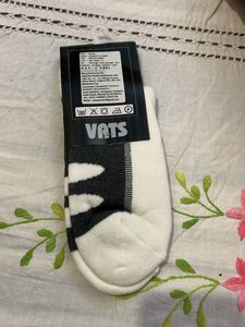 VATS White Sports Socks