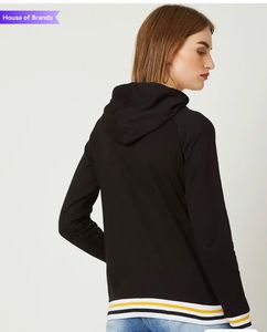 Miss Chase Orange Zip-Up Hoodie