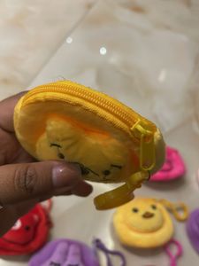 Cute Plush Coin Pouches