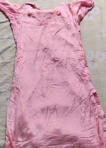 Pink Silk Kurta