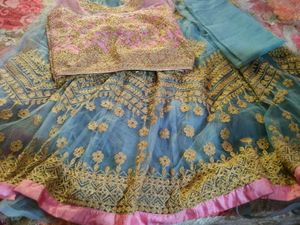 Embroidered Lehenga Choli Set