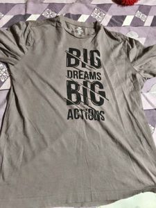 H&M oversized grey tshirt