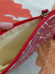 Cute Pink Sprinkle Wristlet Wallet